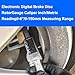 GODESON Disc Brake Rotor Micrometer,Digital Caliper Measuring Tool for Disc Brake-6 Inch/150mm,Brake Measuring Tool wtih Caliper- Inch/Metric Conversion, Brake Caliper with Stainless Steel