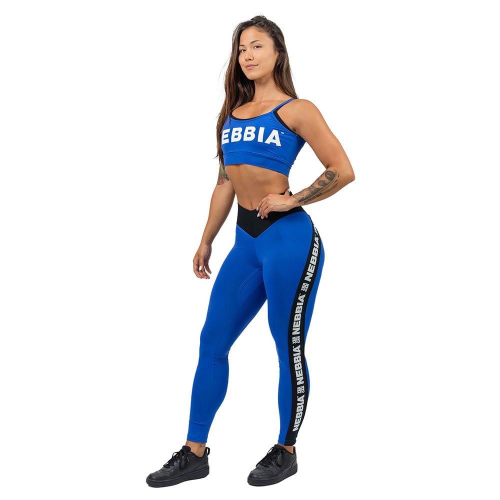 Nebbia Sporthose Damen - Scrunch Leggings mit Hohem Bund, Push Up Effekt und Blickdicht - Yogahose Damen Lang, Atmungsaktive Gym Leggings für Damen - Perfekt als Activewear für Damen