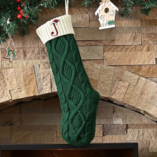 Chaussettes de Noël individualisées en polyester doux brodé - 4