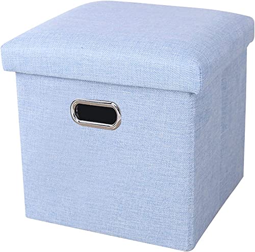 Pouf de rangement portable compact pour remédier au manque de place