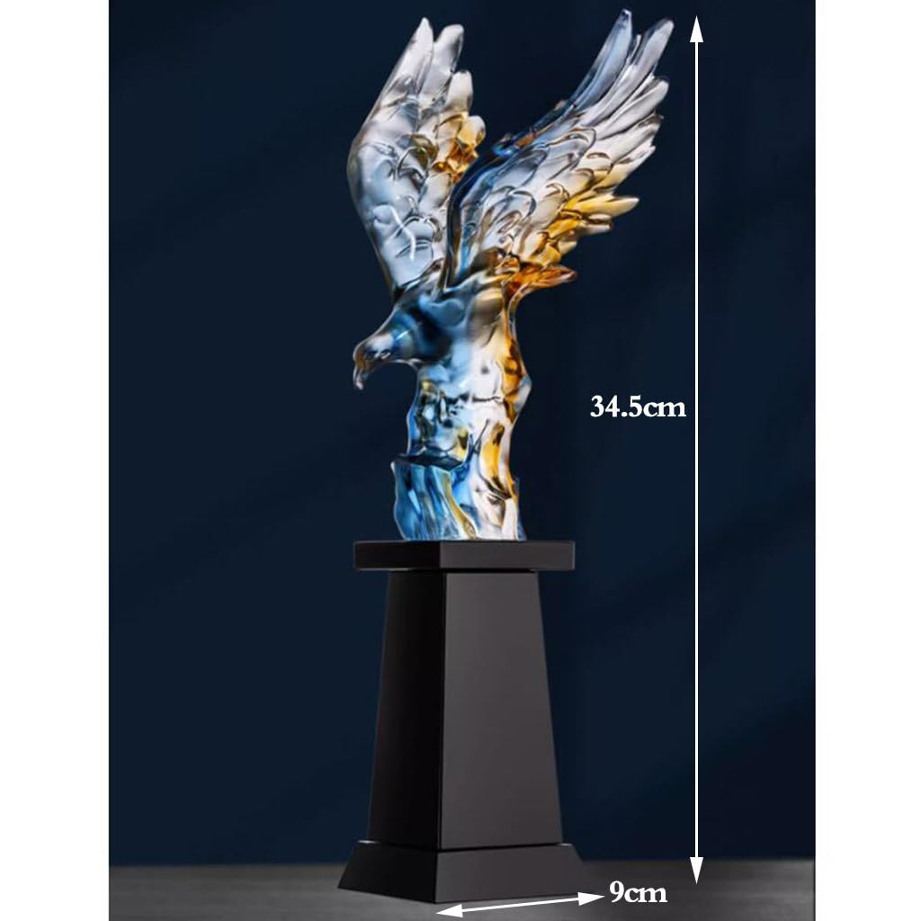Trophäen, Medaillen, Auszeichnungen, verglaste Adler-Trophäe, Unternehmenskooperation, Jubiläums-Souvenir-Trophäe, Wohltätigkeitsauszeichnungen, gravierte Trophäe, Studie, Bürodekoration, Sch