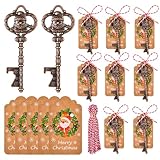 Wxzumg Festive 50Pcs Key Bottle Openers for Christmas Santa Claus Themed Events - Perfect Party Favors, Souvenirs, and Gifts for Guests + Individual Packaging!
