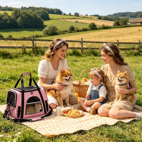 Sac de transport chat compact et doux avec sangle ajustable - 3