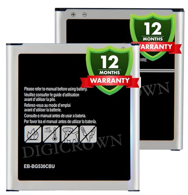 Original EB-BG530CBN Battery Compatible for Samsung Galaxy J5 2015 (SM-J500F) | J2 Pro | J2 Core | J2 (2016) | J2 Prime | J3 (2016) | J3 (2018) | J3 Pro | On5 | On5 Pro - (2600mAh) - 1 Year Warranty view 1