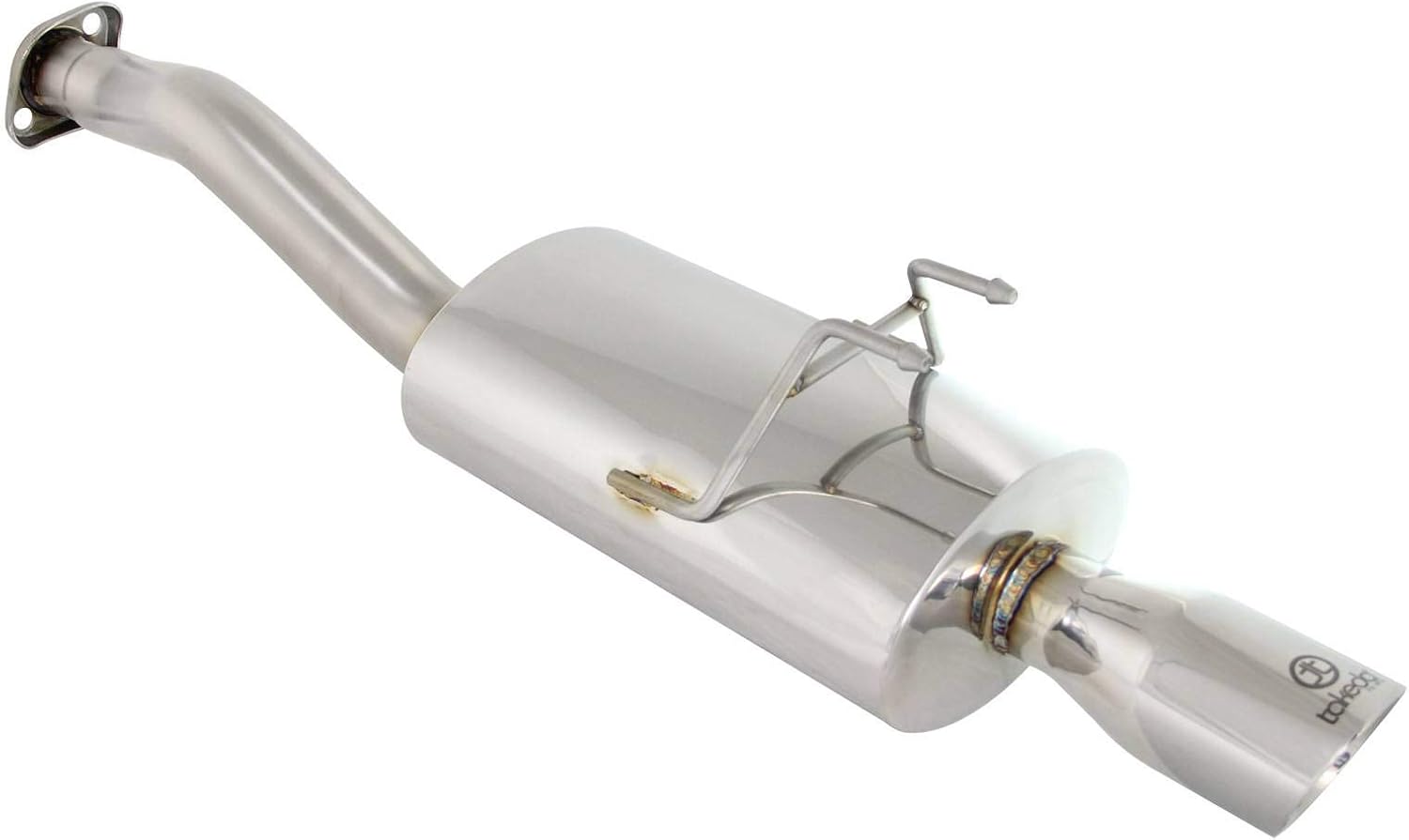 aFe (49-36603) 304 Stainless Steel Axle-Back Exhaust System with Polished Tip for Honda Civic L4 1.8L