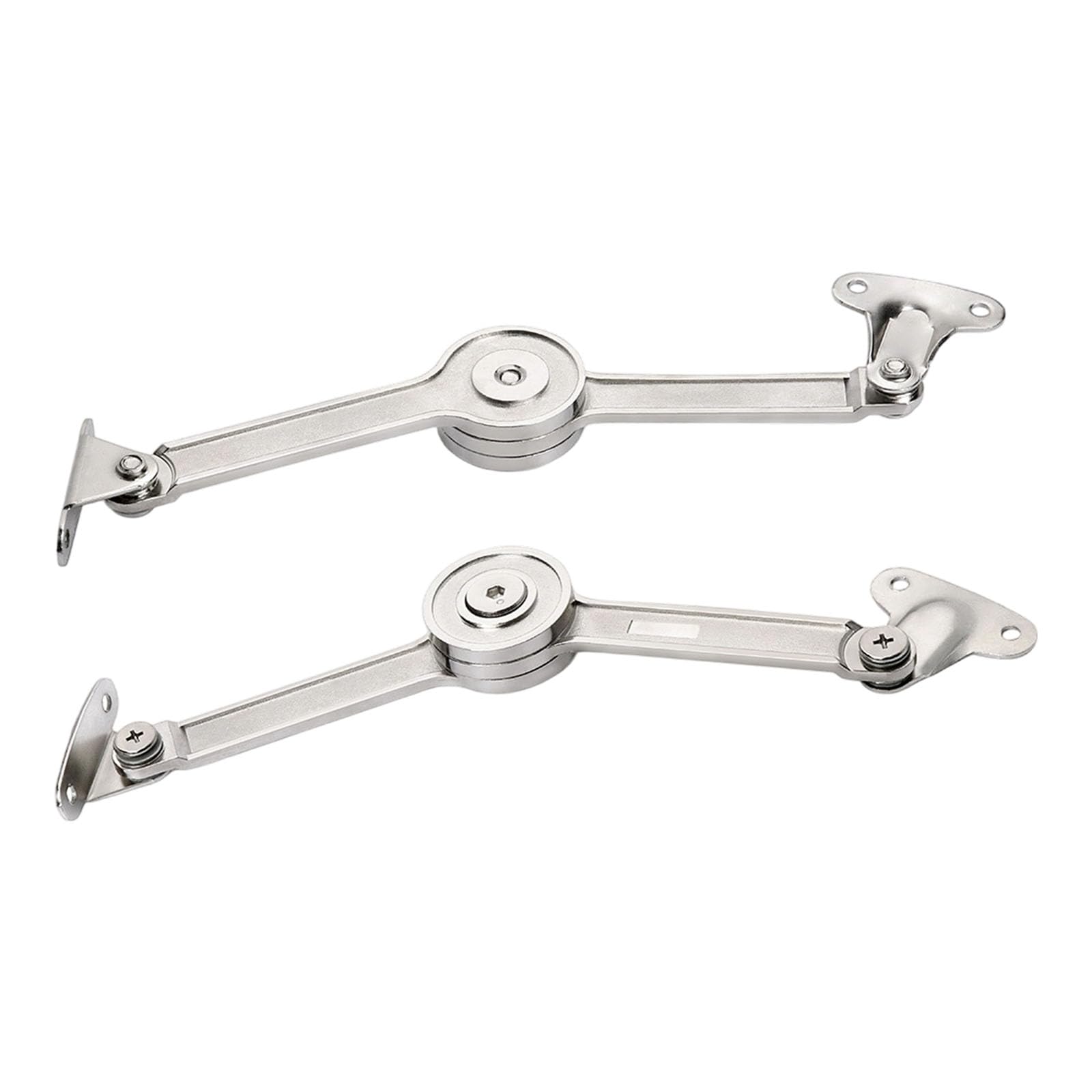 Msioytog H 02Stop At Will Furniture Hydraulic Rod Spring Buffer Spring Hinges Door Wardrobe Down Flipping Hardware Fitting Furniture Lift Up Flap Stay Hardware