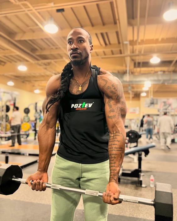 Arm Blaster for Biceps & Triceps Dumbbells Barbell Curls Isolator Workout Equipment Weight Lifting Support for Big Arms - Image 4