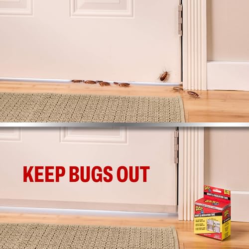 Image of Flex Seal Draft and Insulation Sealing Tape, Flexible, Rubberized, Weatherproof Strip for Windows, Doors, Vents, Works on Wood, Glass, Tile, Metal, Plastic, Fiberglass, Clear, 2 in x 16 ft, Pack of 1
