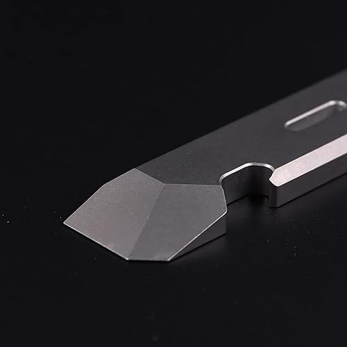 Miniatura 8 de Barra de palanca EDC de titanio con función de abridor de botellas, herramienta multi portátil