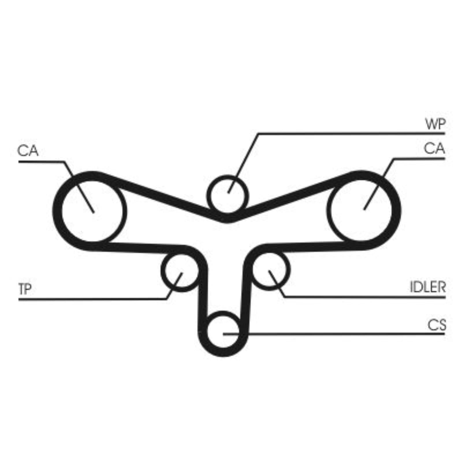 CONTITECH Kit de correa de distribución CT920K3 Número de dientes: 253 30mm Compatible con VW Touareg 7LA, 7L6, 7L7 Phaeton 3D1, 3D2, 3D3, 3D4, 3D6, 3D7, 3D8, 3D9, AUDI A8 D2 4D2, 4D8