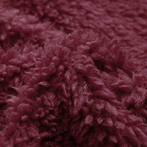 Jaqueta feminina de manga comprida com capuz e botão de pelúcia com bolso suéter plus size com botão