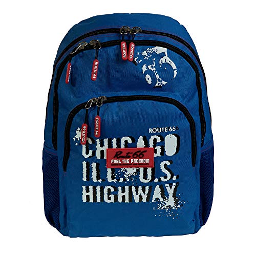 Busquets Mochila Escolar Doble Route 66 DIS2