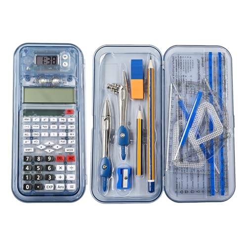Calculatrice scientifique pour l'école et le bureau avec minuterie numérique