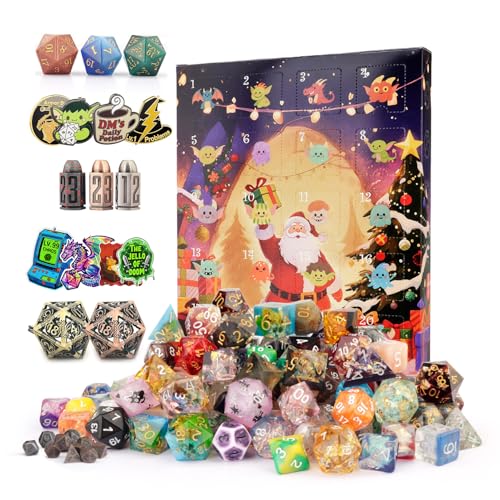 Haxtec DND Advent Calendar for Gamers
