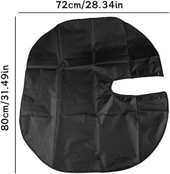 Professional Barber Cape,Short Waterproof Salon Hair Cutting Cape,Hair Dye Salon Cape for Unisex,Makeup Apron for Comb-out Styling Shampoo and More