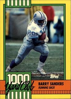 Barry Sanders Football Card