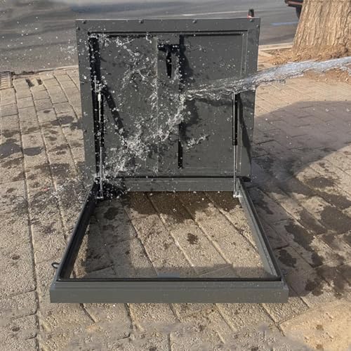 Escotilla de techo de acero galvanizado segura para edificios comerciales 3