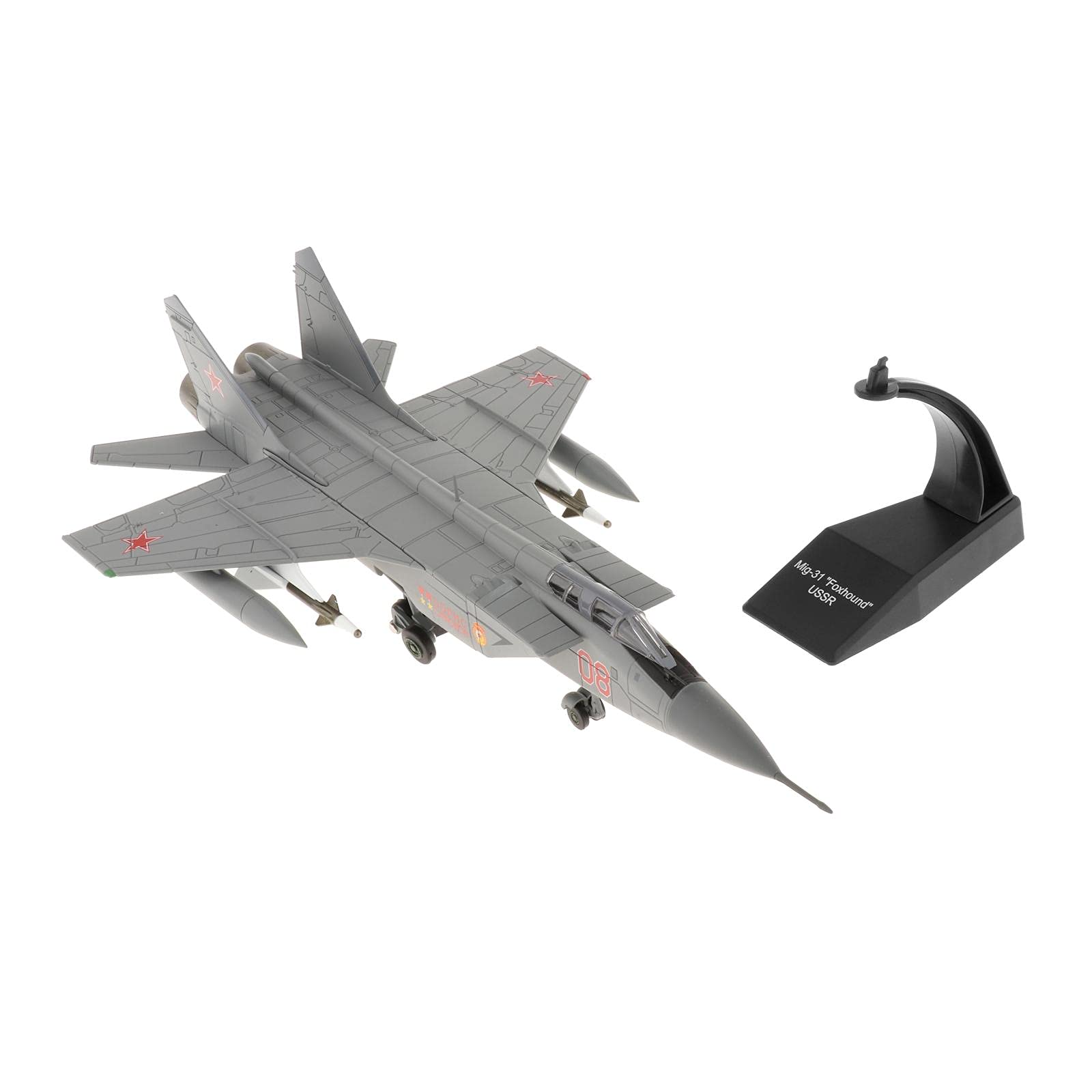 Amazon | Toysmith 1:72スケール Mig-31航空機 ダイキャスト 飛行機