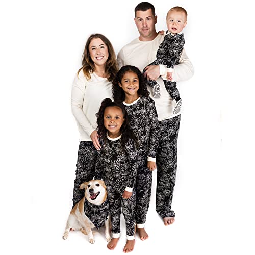 Burt's Bees Baby Family Matching Holiday Pajamas - Organic Cotton PJs for Infants, Toddlers, Kids, Men, and Women