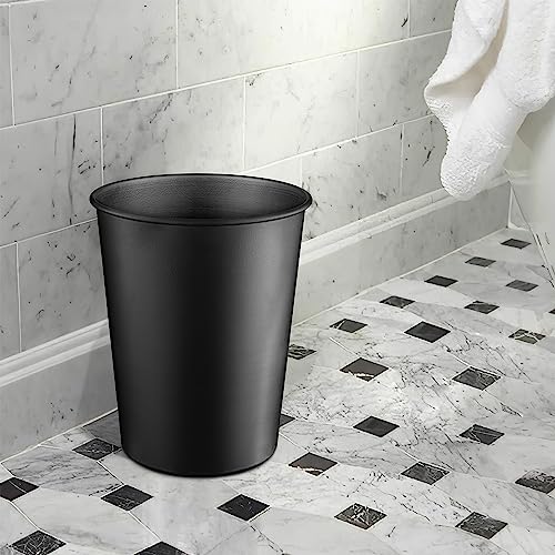 Monarch Abode 10128 Handcrafted Metal Wastebasket Trash Can thumb #1