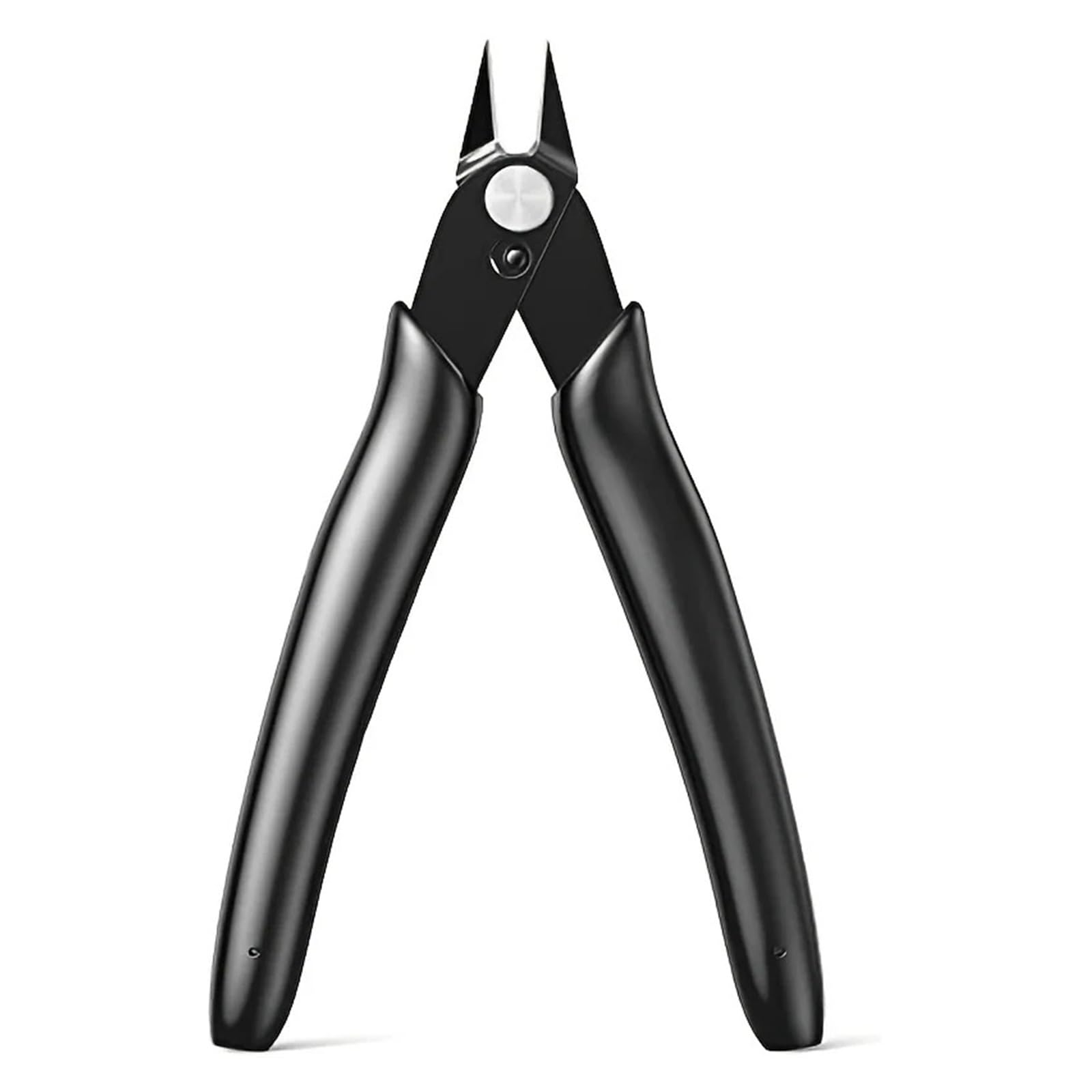 Ejppdhco 1Pc Wire Cutters Zip Tie Cutters Micro Flush Cutter 5Inch Precision Wire Clippers Hobby Snips Small Side Cutting Pliers(1Pc)