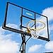 FORZA Basketball Post & Hoop [Socketed] | Adjustable Basketball Hoop | Outdoor Basketball Hoop & Post System | Basketball In-Ground Hoops & Goals | Basketball Hoop Outdoor (56in x 37in Backboard)