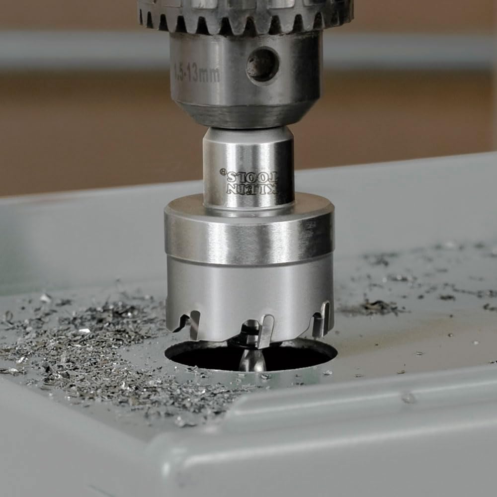 Klein Tools 31868 Carbide Hole Cutter, 2-Inch, Gray, 2 - Inch - Image 4