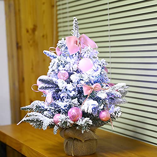 Pino artificial de mesa preiluminado para decorar el salón este invierno