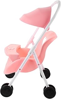 KOMBIUDA Carrinho De Criança Carrinho De Mão Acessório De Carrinho De Bebê Bonecas Jogo De Jogo Carrinho De Simulação Carrinho De Boneca Carrinho De Boneca Pequeno Carrinho De Bebê Pequeno