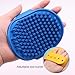JOANGIHC 3PCS Pet Grooming Kit: Shampoo Massage Gloves, Hair Fur Remover for Bathing, Shedding Brush for Short & Long Fur