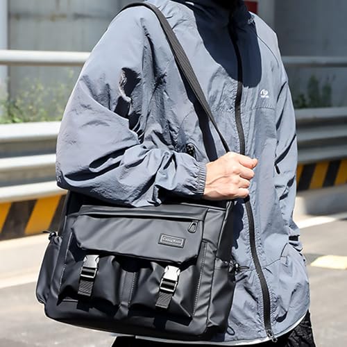 Bolso Messenger Unisex Ligero con Múltiples Compartimentos miniatura 3