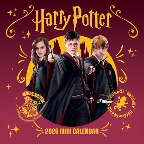 Harry Potter Official Mini Wall 2026 Calendar