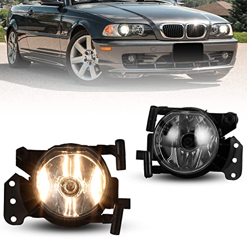 CPW Fog Lights Compatible with [2007-2004 BMW 525i/530i][2007-2006 BMW 525xi/530xi/550i][2006-2004 BMW 545i][2006-2003 BMW 325Ci/330Ci Convertible/325Ci/330Ci Coupe; From 03/2003]