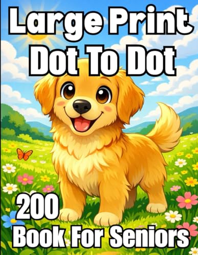 200 Large Print Dot-to-Dot Book for Seniors: Easy & Relaxing Connect-the-Dots Puzzles For kids, Adults, and Seniors, Sea Life, B
