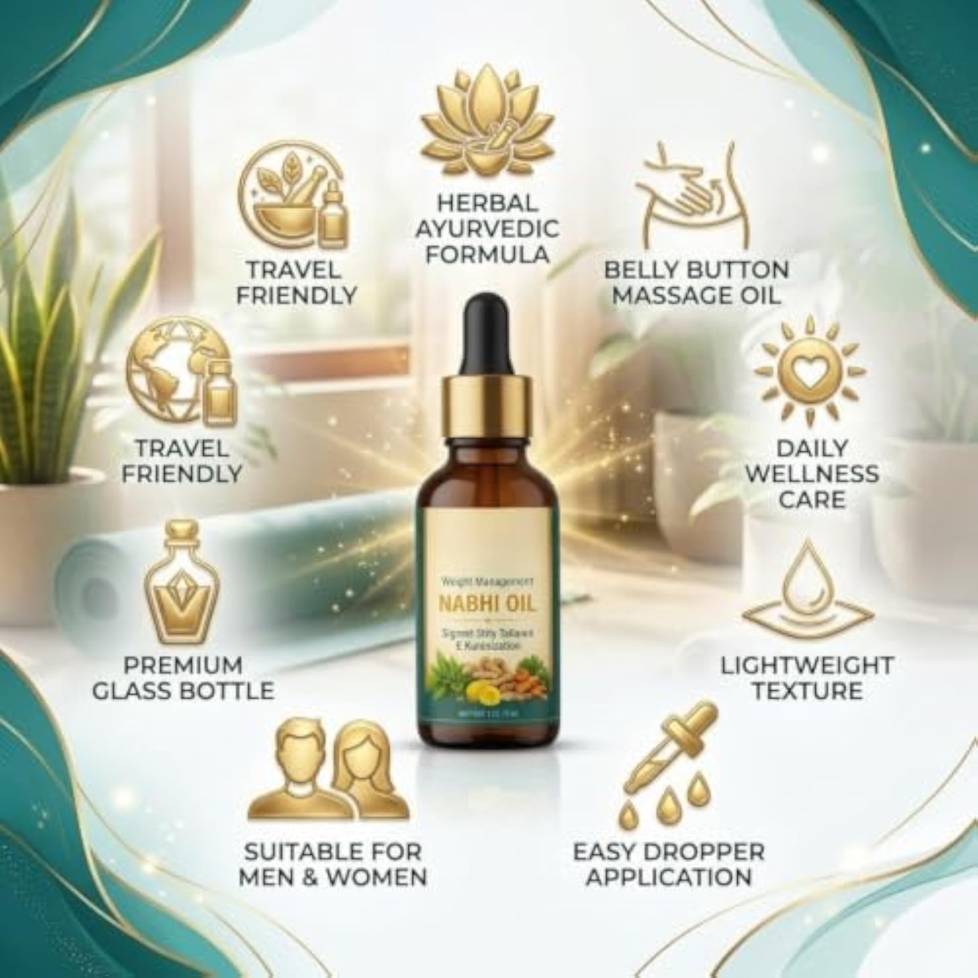 Ayurvedic Nabhi Care Oil, 30 ml