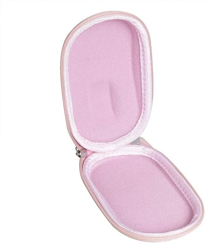 Miniatura 3 de Hermitshell Estuche de viaje para VssoplorJelly Comb 2.4G Slim Wireless Mouse (solo caso) (oro rosa)