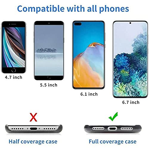 3 stuks universele crossbody nylon patch telefoon lanyards, anti-verloren verstelbare nekriem mode telefoon bedels… - Afbeelding 5