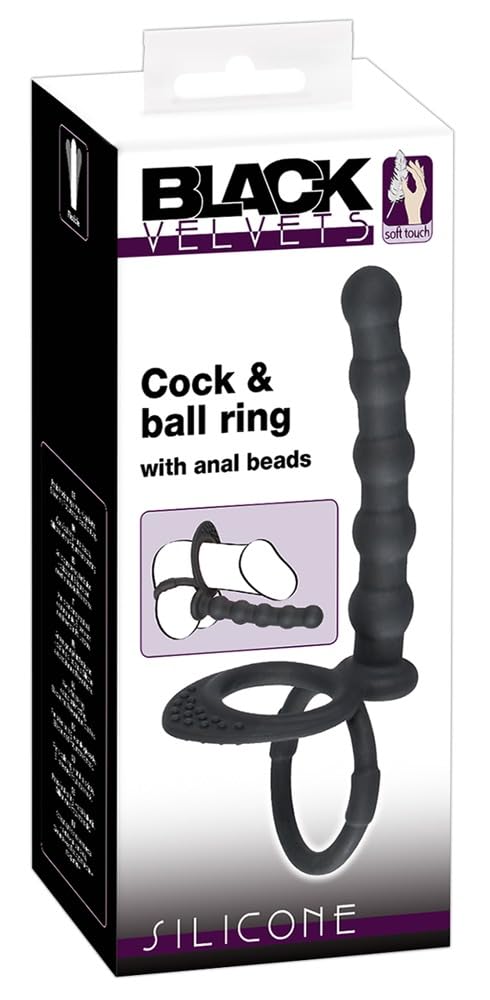 Black Velvets Black Velvets Cock & Ball Ring