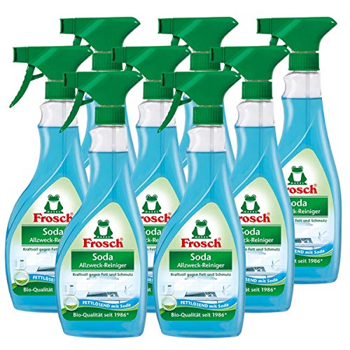Preisvergleich Produktbild 8x Frosch Soda Allzweck-Reiniger 500 ml Sprühflasche