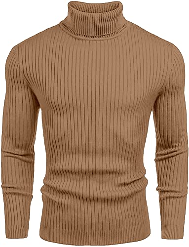 Image of NORTHWIND Men's High Turtle Neck Cotton T-Shirt