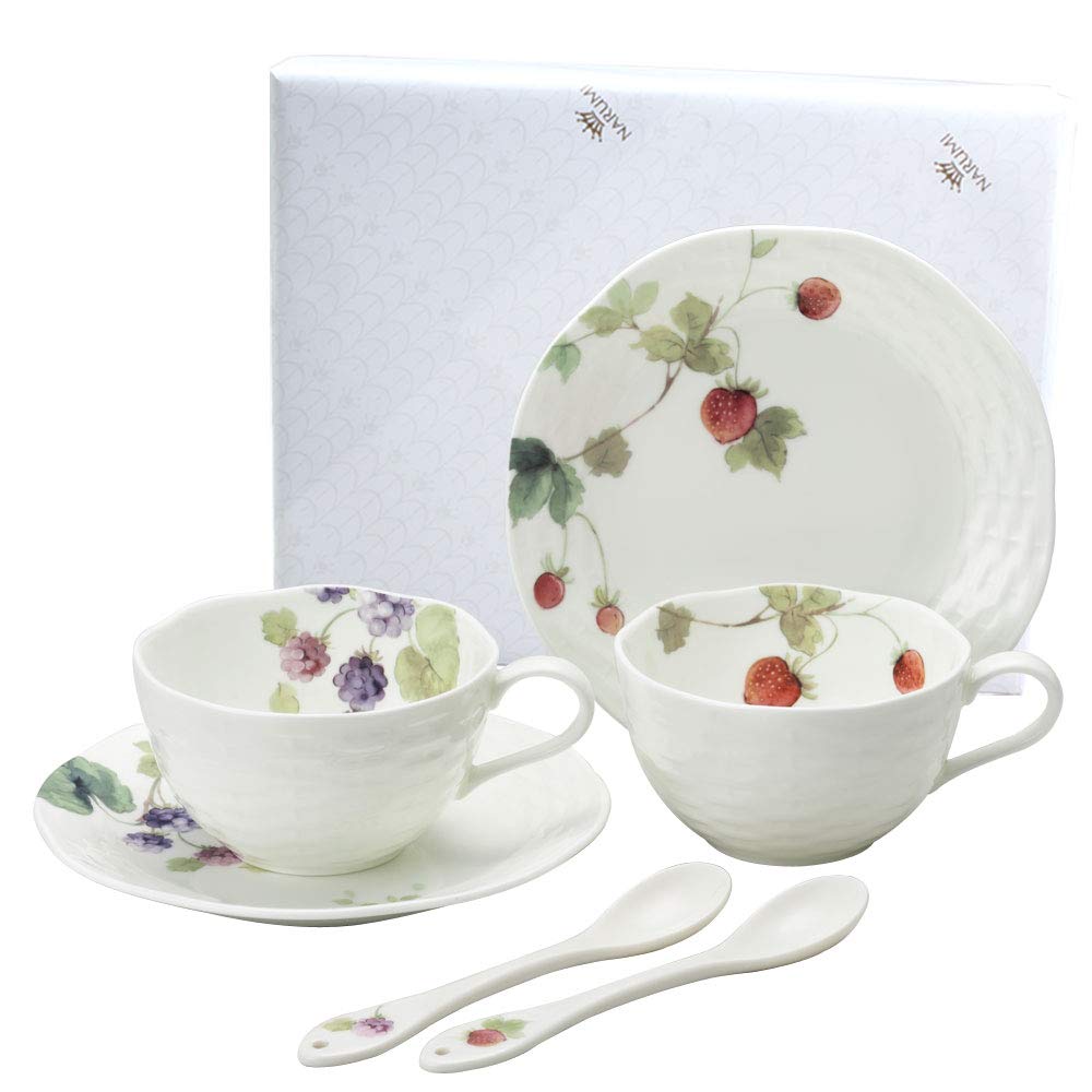 NARUMI PROFUSION ブイヨンセット Amazon.co.jp: ナルミPROFUSIONティーカップ&ソーサー5客セット