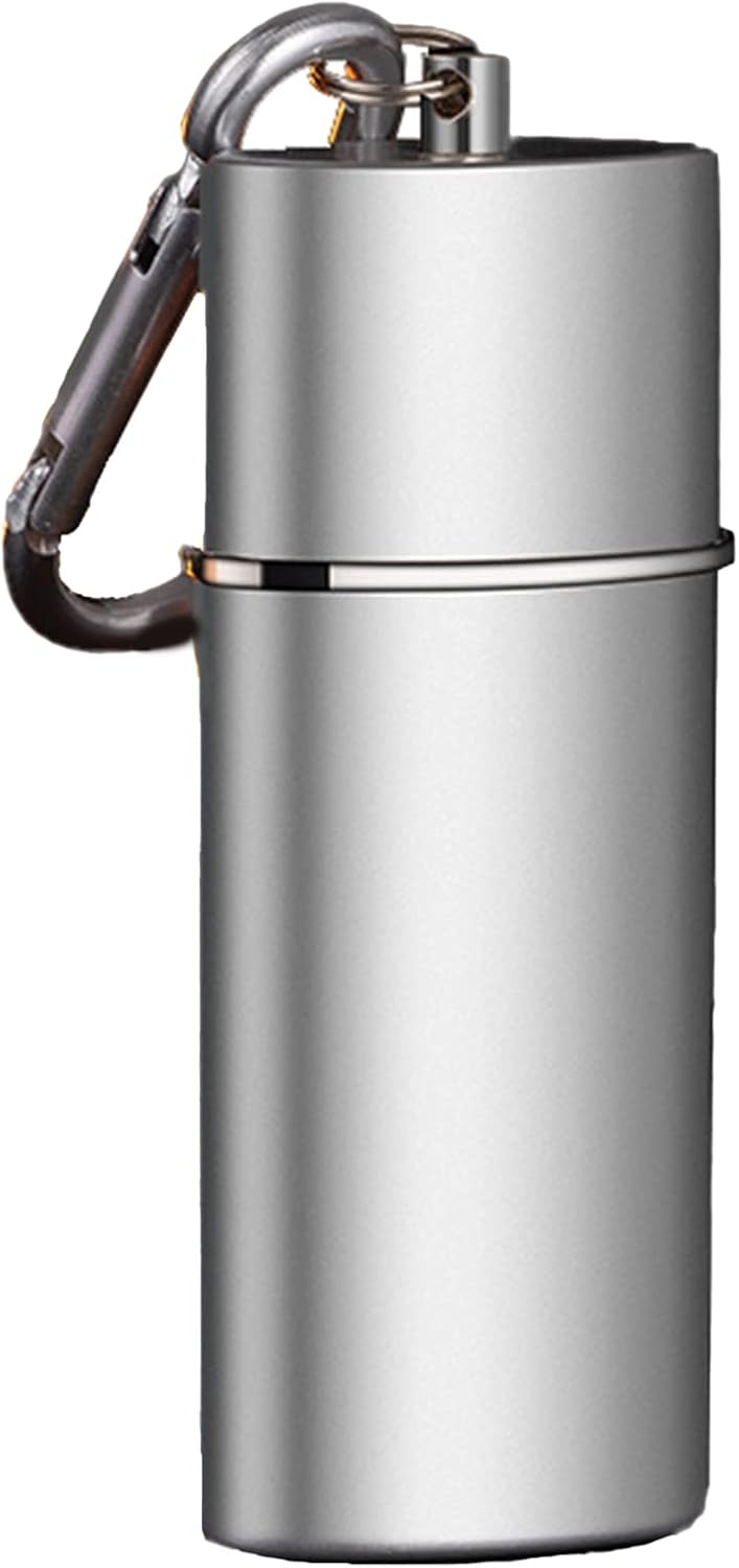 Portable Ashtray Stainless Steel Pocket Ashtray Smell Proof