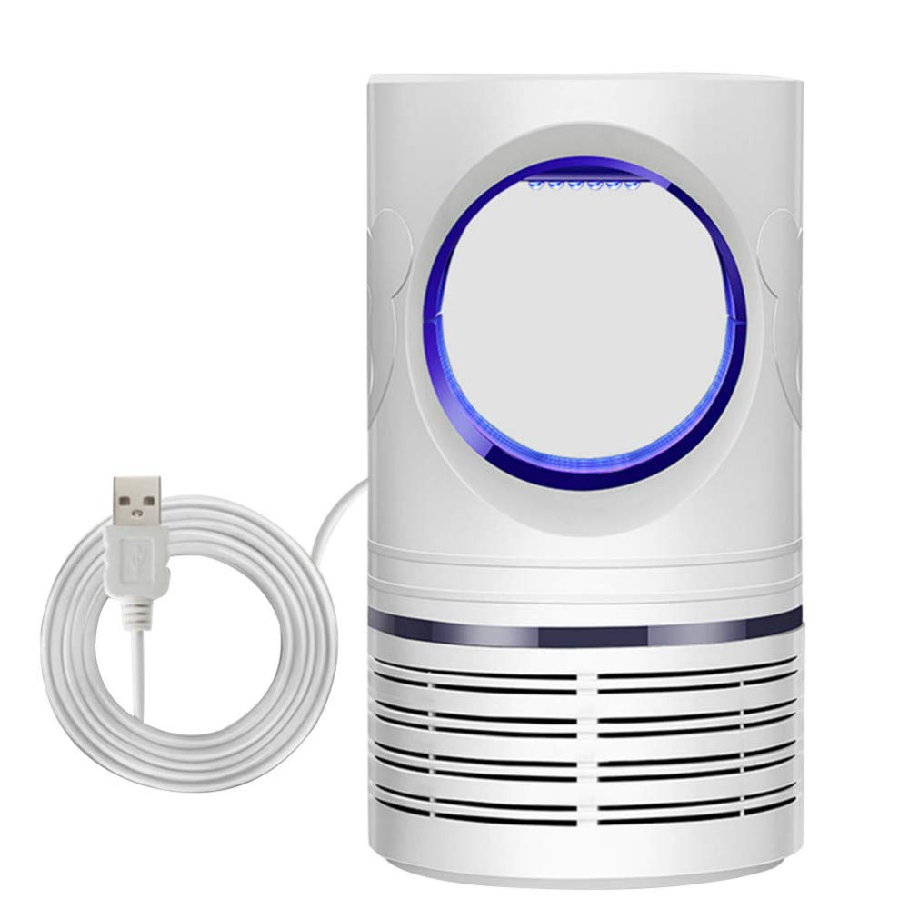 Urządzenie do zabijania komarów zasilane przez Usb do zwalczania szkodników w sypialni przenośne elektryczne kryty bezpieczne na zewnątrz domowe biuro Uv przeciw komarom pulpit