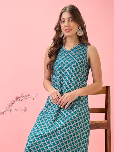 Image of Globus Women Kurta Set (3641109001 White S)