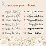 Custom Name Decal for Wall, Mirror, or Party Arch – Personalized Vinyl Letter Stickers for Birthday Banner, Baby Shower, Graduation or Backdrop Decor – Name Wall Decals for Party Decorations - Image 4