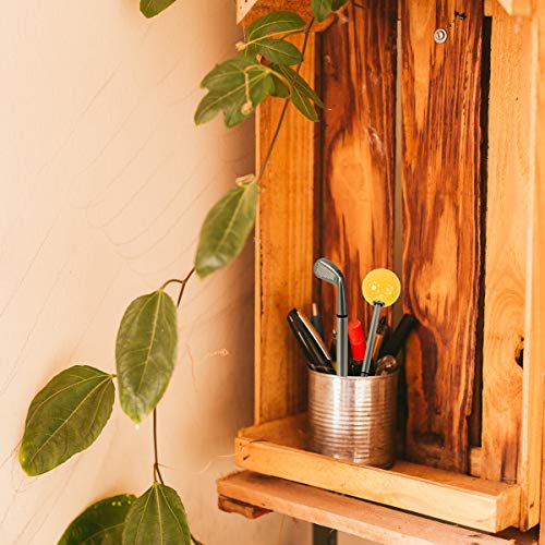 ABOOFAN Caneta de clube de golfe 2PCS Caneta esferográfica criativa Caneta esferográfica de golfe pa