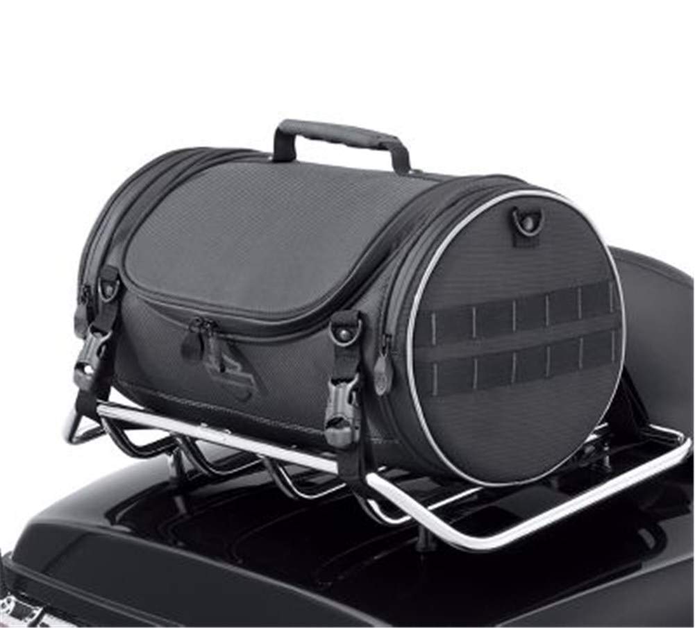 Sac de jour premium Onyx Harley-Davidson pour moto, 43 x 23 cm (16 L)