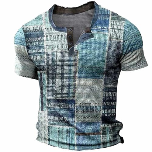 T-Shirt Coton Homme Col Rond Manches Longues Tendance Simple A5