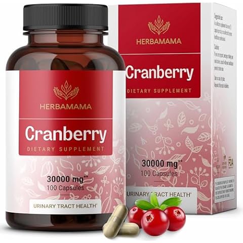 HERBAMAMA Cranberry Capsules Cover