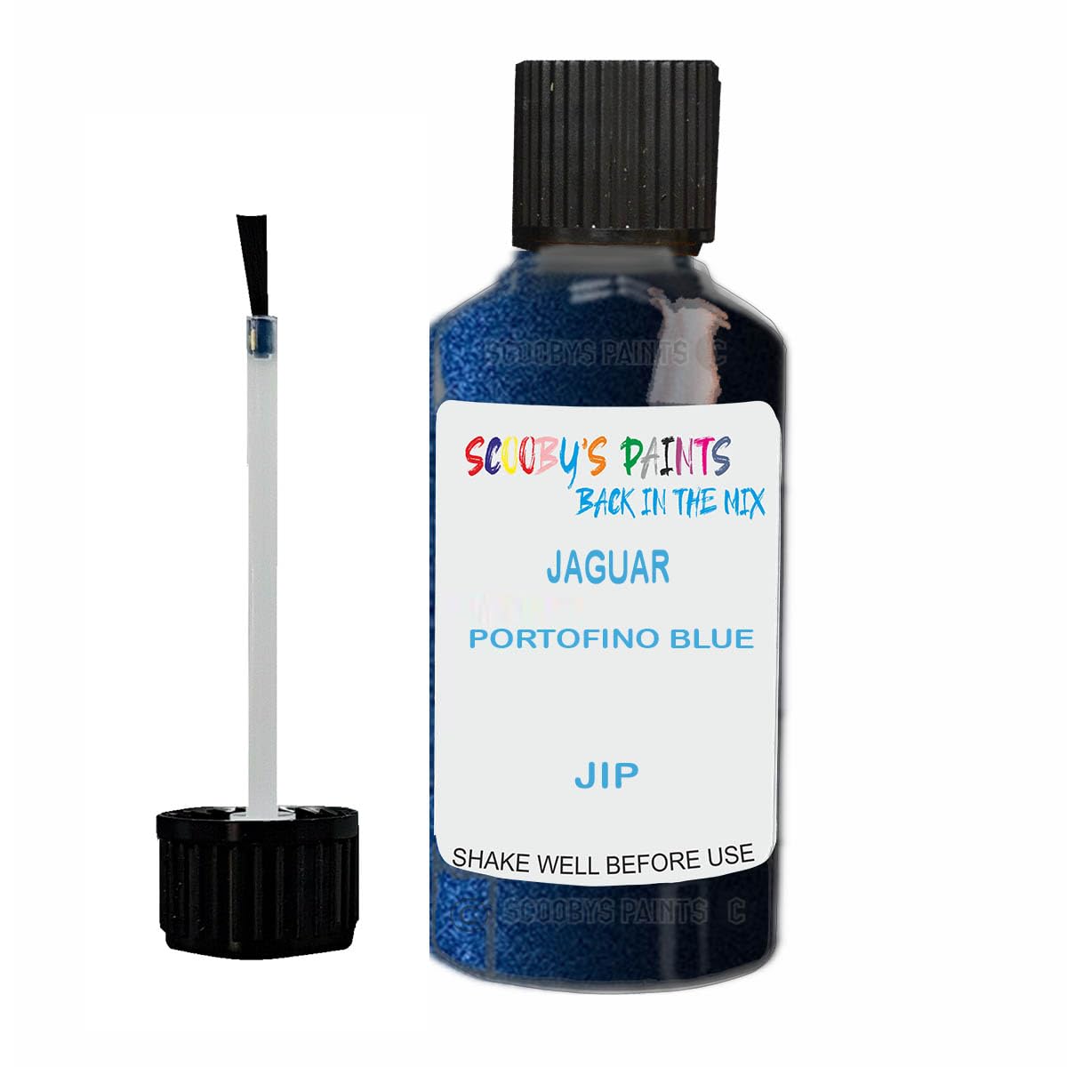 Scoobys Paints Back In The Mix Portofino Blue Touch Up Paint For Land Rover Jip Metallic